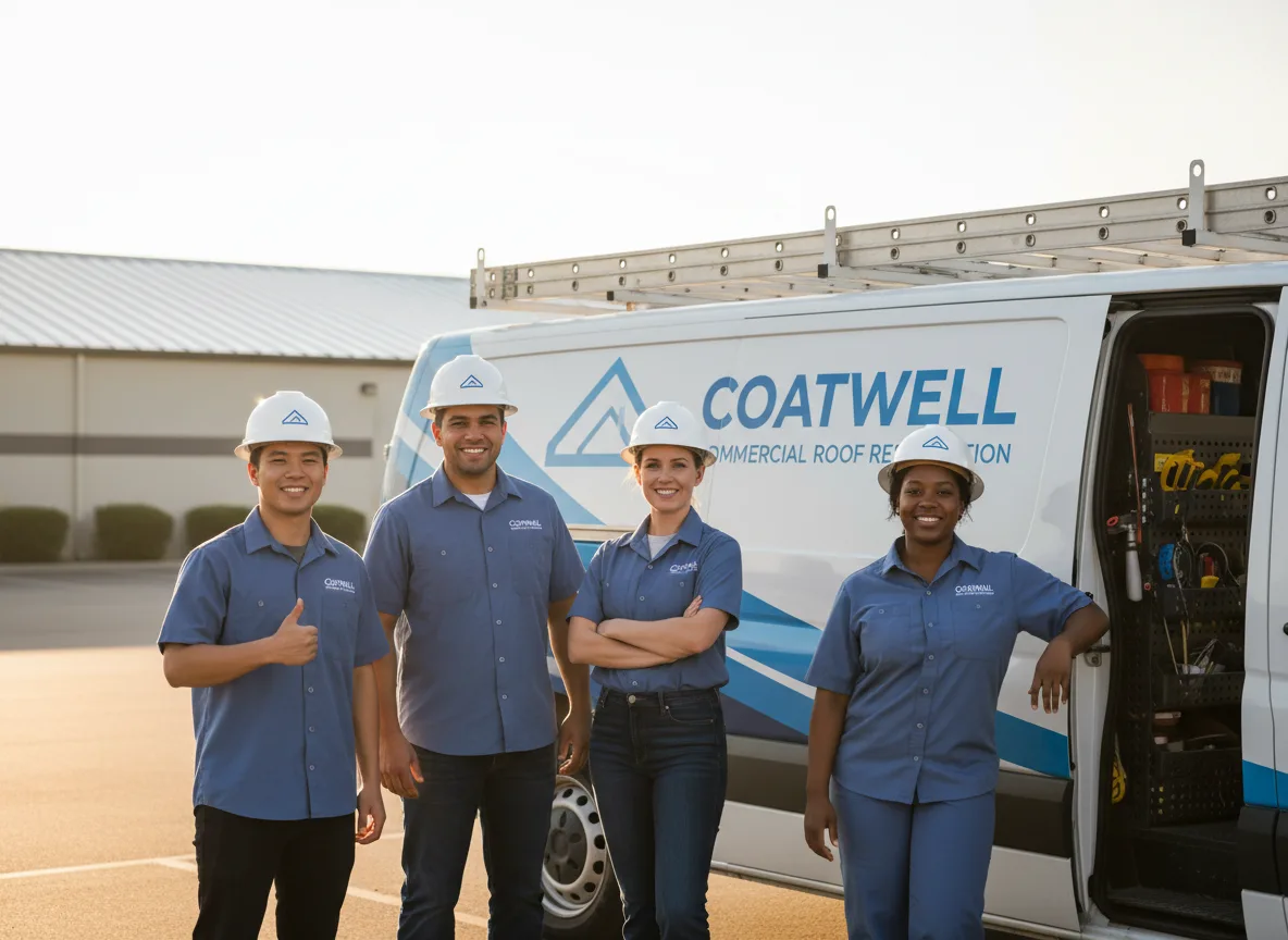 Commercial roof coating company in Welton, IA